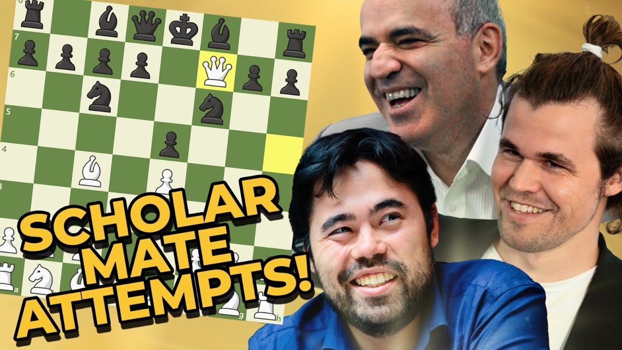 Top 5 Times Super Grandmaster's Tried To Pull Off Scholars Mate